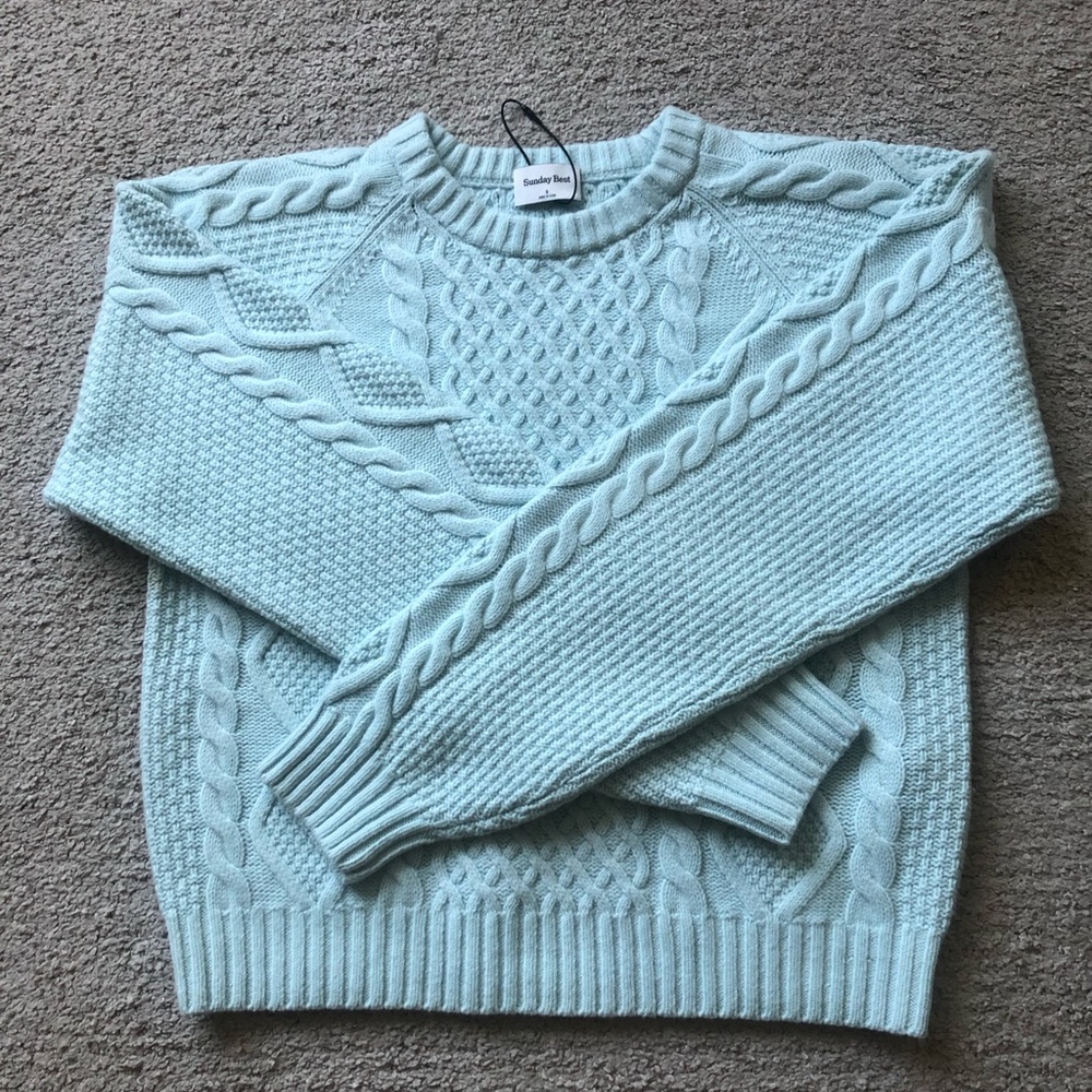 Aritzia / Sunday Best Crewneck Sweater.NWT.